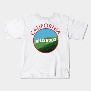 California Hollywood Badge Kids T-Shirt